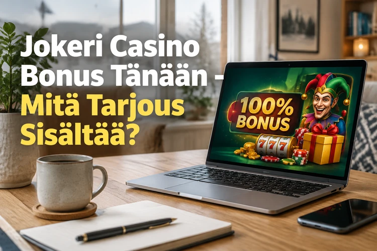 Jokeri Casino Bonus Tänään - Mitä Tarjous Sisältää?