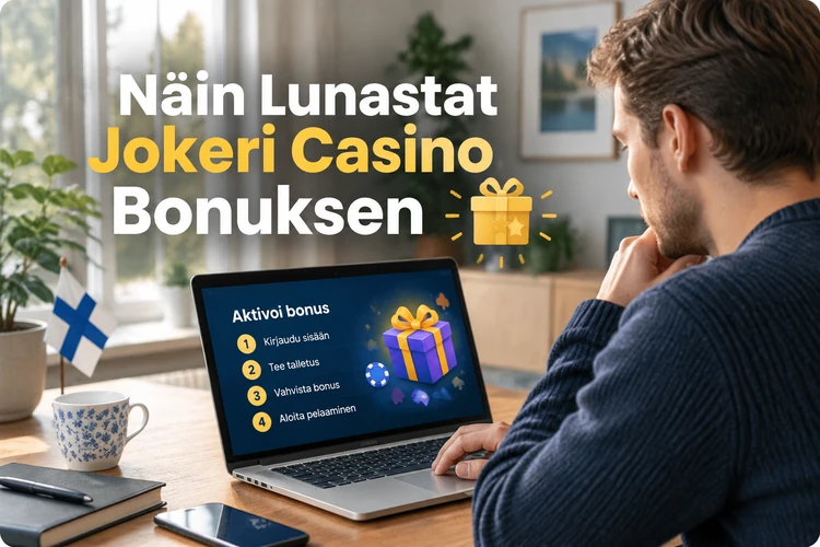 Näin Lunastat Jokeri Casino Bonuksen