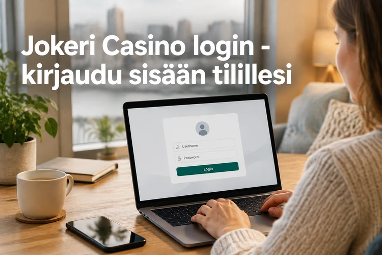 Jokeri Casino login - kirjaudu sisään tilillesi