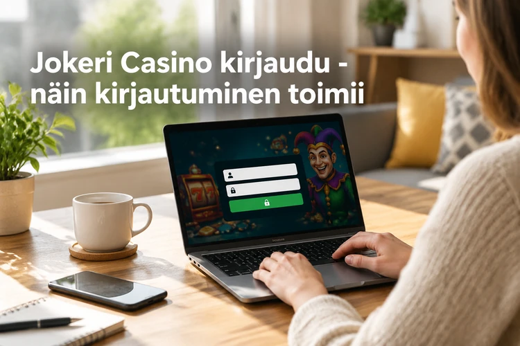 Jokeri Casino kirjaudu - näin kirjautuminen toimii